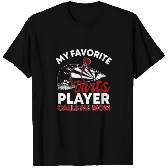 DartThrowing Mom Darts Bullseye Mother s Day Dartboard T-Shirts