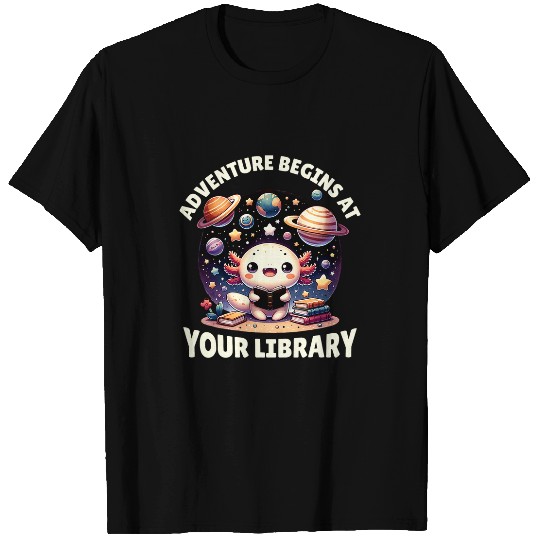 Adventure Begins At Your Library Summer Reading Program 2024 T-Shirts