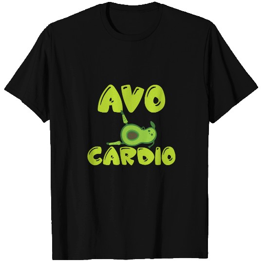 AvoCardio and Yoga for Weight loss with Avocado Diet T-Shirts