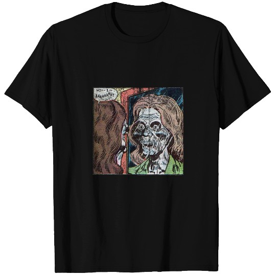 Golden Age Horror Comic Zombie Woman T-Shirts