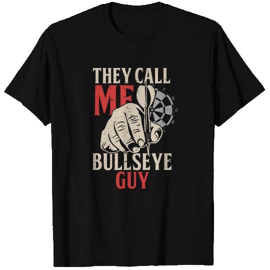 Bullseye Darts Player Dartist Dart Team Throwing T-Shirts