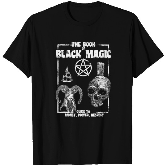 Edgy Gothic Alt Clothing Black Magic Graphic T-Shirts