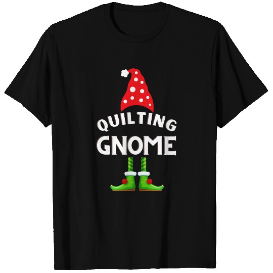 December Holidays Family Fashion Gnomes Quilting Quilts Fun T-Shirts