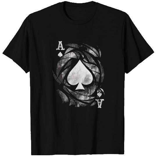 Funny Pokers Accessories For The Pokers Set With Ace Of Spades T-Shirts