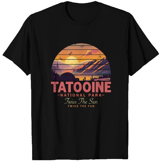 Star Wars Comfort Colors Shirt, Tatooine Sunset Shirt, Tatooine National Park Shirt E5026