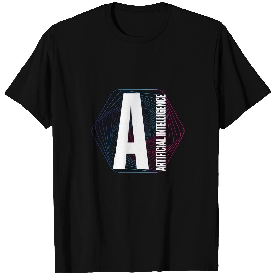 AI Artificial Intelligence Computer Science robot brain T-Shirts