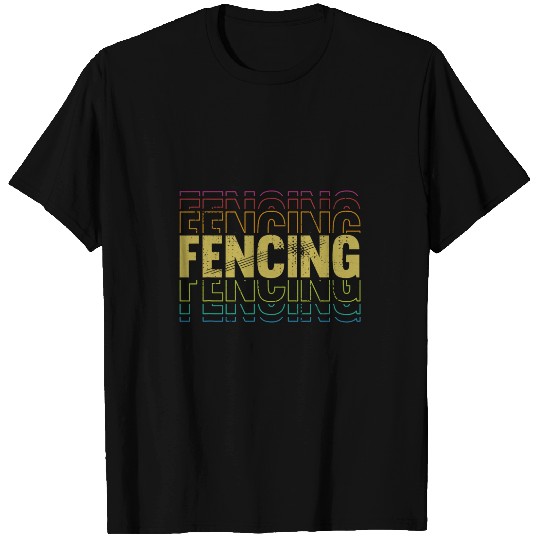 bestss Fencing Coachss Retro Fencer Team vintagess T-Shirts