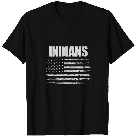 Indians USA Flag Canal Winchester High School Pride T-Shirts