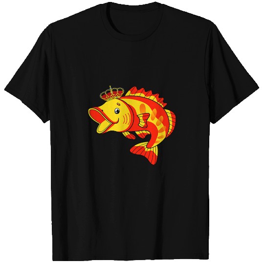Spain Flag Catch Reel Hook Adventure Trout Outdoor Rod T-Shirts