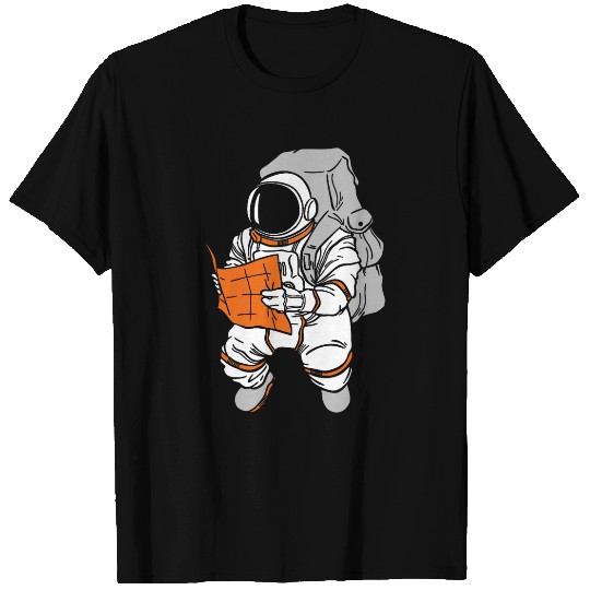 Space Book Galaxy Orbit Solar System Space Colonization T-Shirts