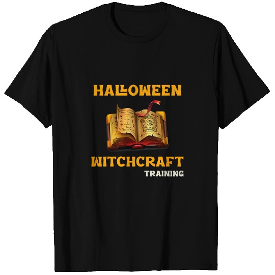 Novelty Witchcraft Spell Book Witch in Training T-Shirts