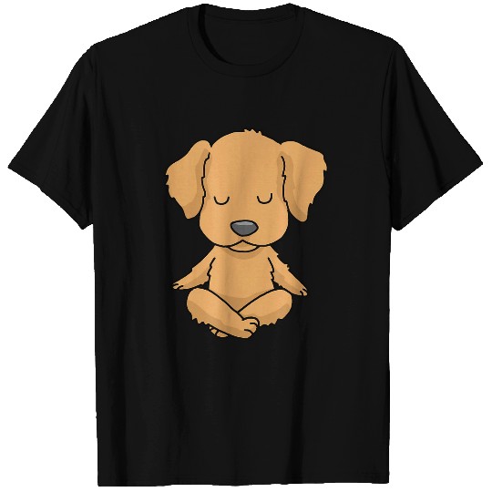 Golden Retriever Yoga 2 T-Shirts