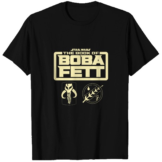 Star warss The Book Of Boba Fett Armor Symbols T-Shirts
