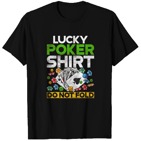 Pokers Game Night Blackjack Gambling Holdem Pokers Player 14 T-Shirts