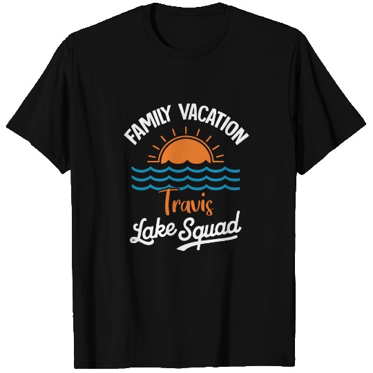 Family Vacation Travis Lake 2024 Trip Matching T-Shirts
