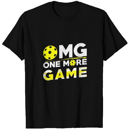 Pickleball Design OMG One More Game T-Shirts