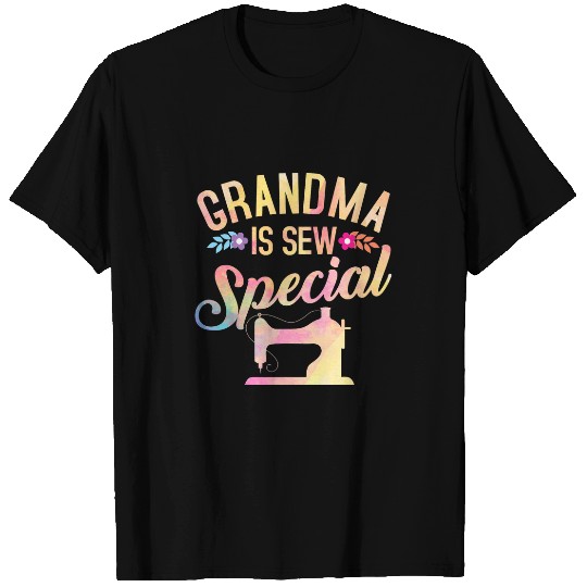 Grandma Is Special Sewing Lover Grandmother T-Shirts
