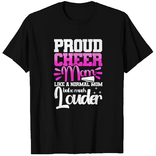 Proud Cheer Mom Like A Normal Mom But So Much Louder Flyer T-Shirts