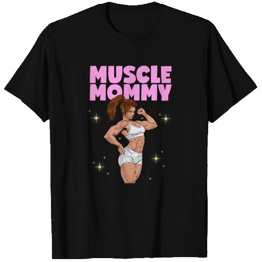 Gym Muscle Mommy Pump Cover for Women Weightlifting Fitness T-Shirts