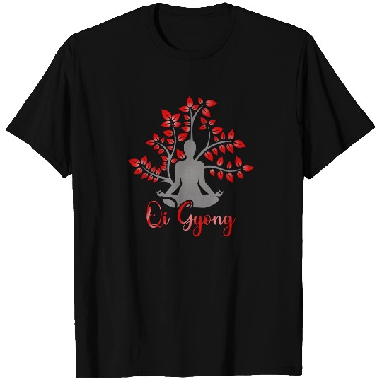 Qi Gong Clothing for Tai Chi Exercises with Chigong and Yoga 6 T-Shirts