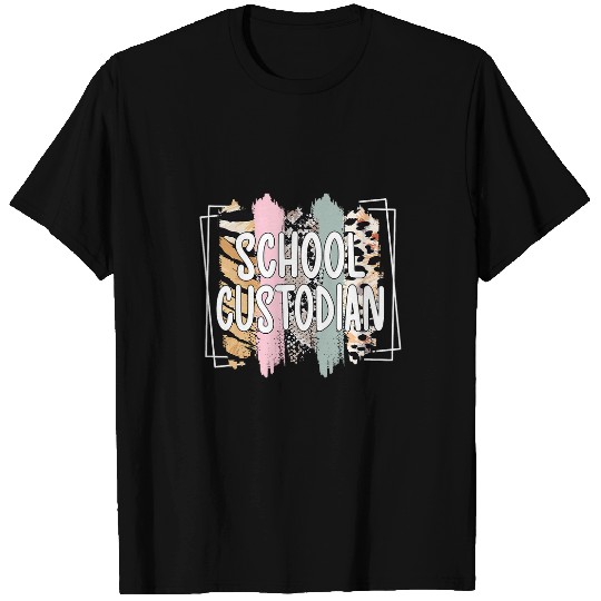 School Custodian Appreciation School Janitor 21 T-Shirts