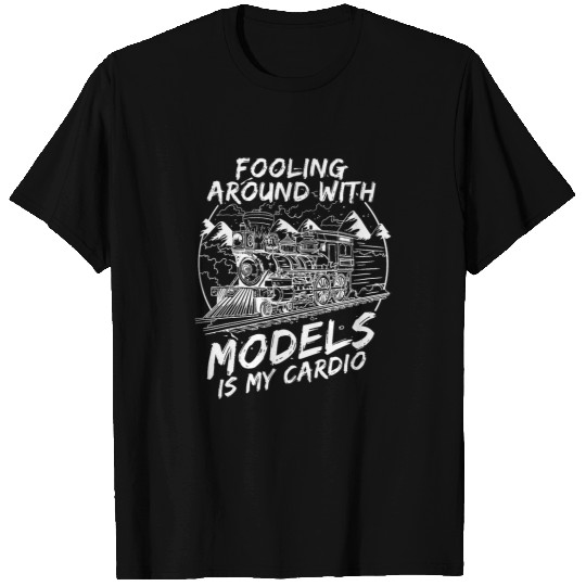 Model Train Owner Railway Essentials Railroad Collecting 31 T-Shirts