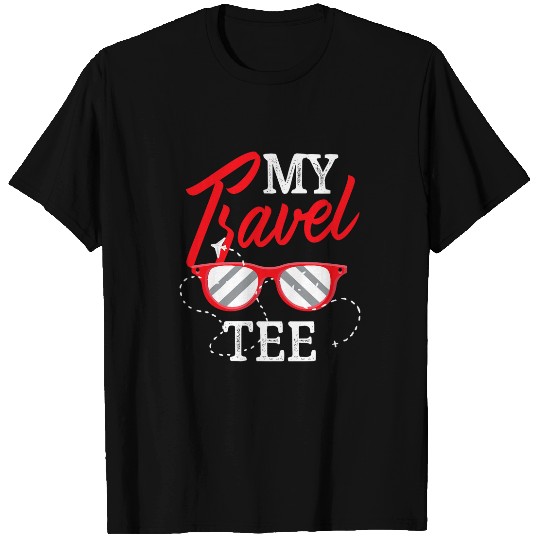 My Travel Tee Traveler Traveling Vacation Road Trip T-Shirts