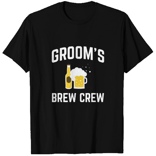 Mens Funny Beer Drinking Bachelor Party Groomsmen T-Shirts