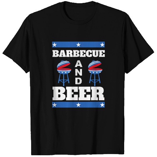 4th Of July Barbecue And Beer Memorial Day T-Shirts