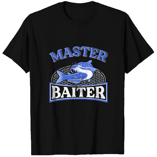 Master Baiter - Wels Catfish Hunter T Shirts