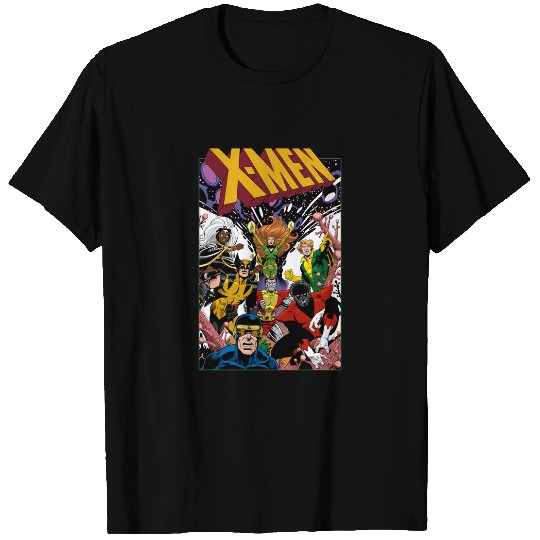 Uncanny X-Men T-Shirt - Phoenix, Storm, Wolverine, Banshee, Cyclops, Colossus