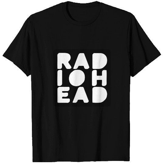 Radiohead Solid Black T-Shirts