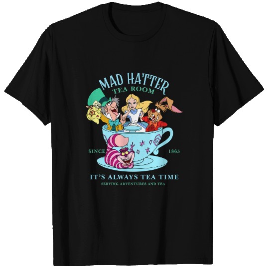 Vintage Alice in Wonderland Shirt, Mad Hatter T-shirt, Tea Party Tee