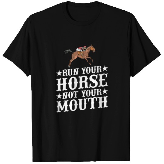 Jockey Funny Quarter Horse Racing T Shirts