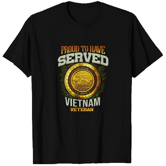 Proudly Served Vietnam Veteran Shirt, Veteran Day, Gift For Veteran, Gift For Father
