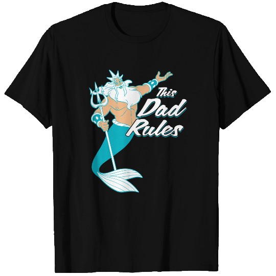 Discover Disney The Little Mermaid King Triton Dad Men'S2 Hawaiians T Shirts