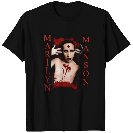 Marilyn Manson Shock Rock Shirt Gothic Metal Band Tee
