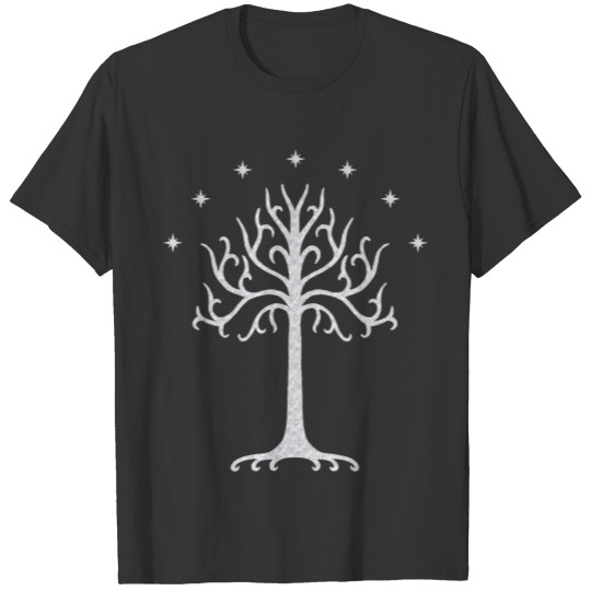 White Tree of Gondor (marble) T-shirt