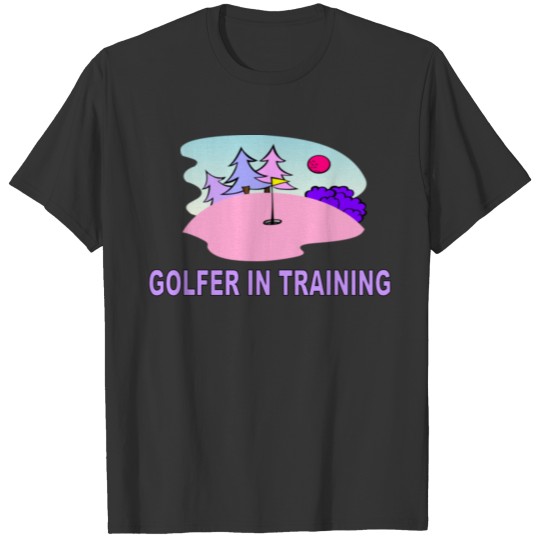 Golfer in Training T-shirt