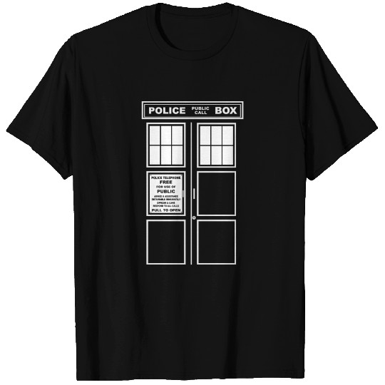 Tardis who T Shirts