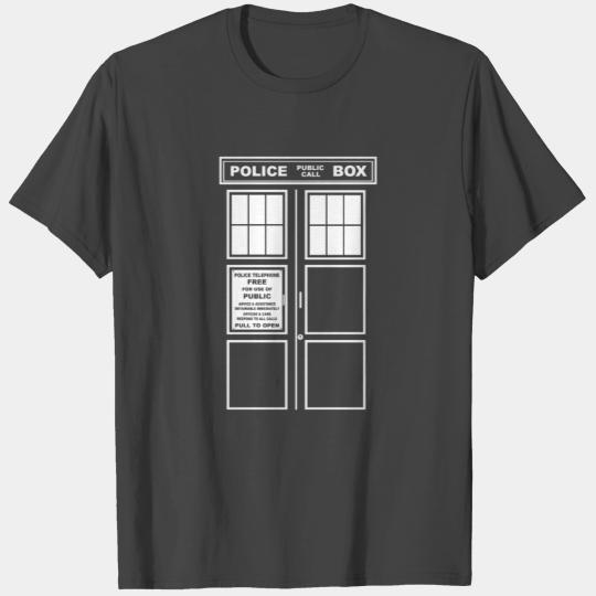 Tardis who T Shirts