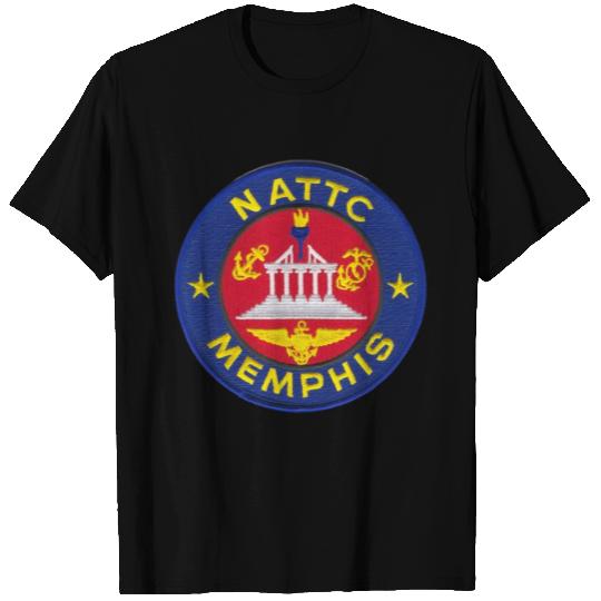 NATTC Memphis US Navy Logo T Shirts