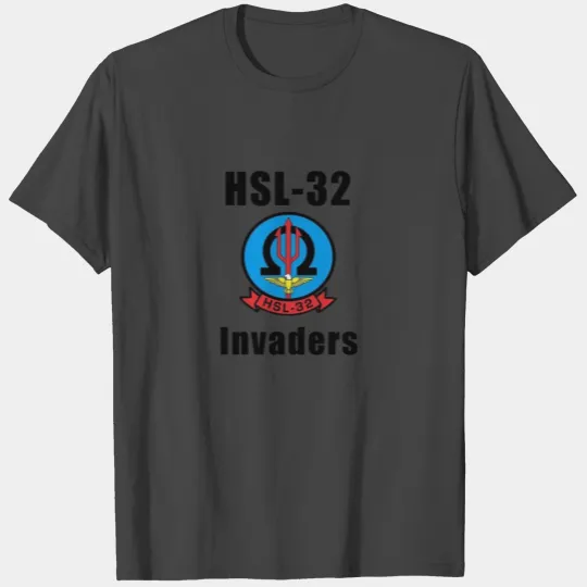 US Navy HSL-32 Invaders T Shirts