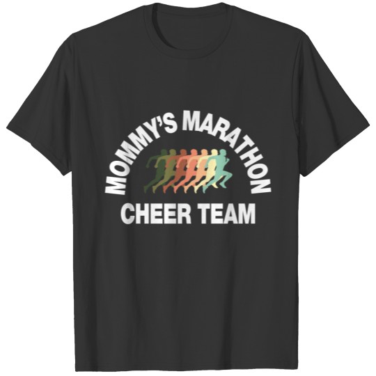 marathon cheer team T-shirt