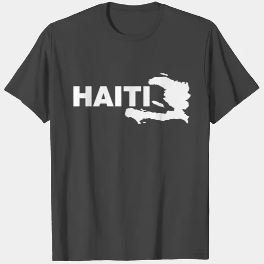 haiti map T Shirts