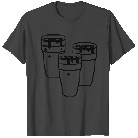 8 bit drank T Shirts