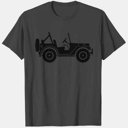 jeep silhouette suv T Shirts
