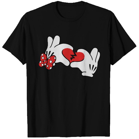 Mickey Broken Heart 2 T Shirts