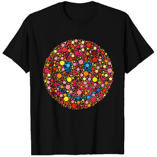 Color Blind Smiley T Shirts