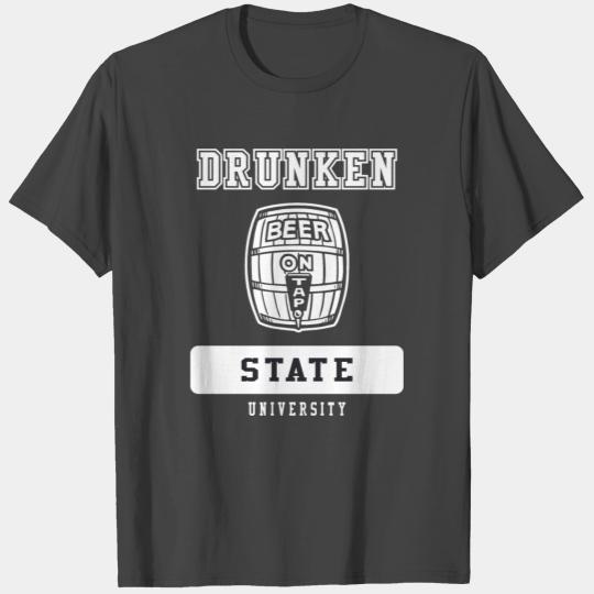 Drunken State University Black T Shirts